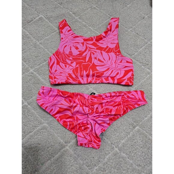 Victoria's Secret Pink Active Women's 4 Way Reversible 2 Pcs‎ Mini Bikini Size M - Picture 5 of 9